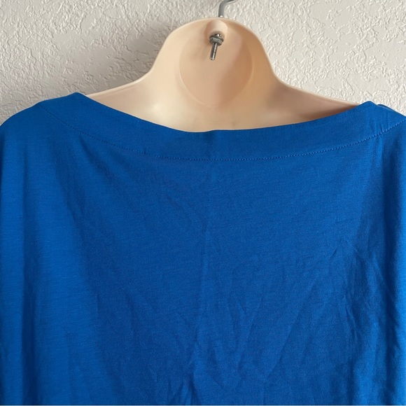 NEW Boden Supersoft Boat Neck T-Shirt Tee Top Gallery Blue Size 6 T1658 - Picture 7 of 8